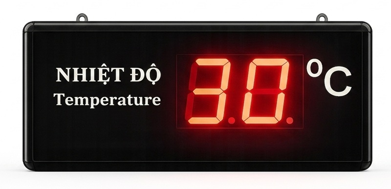 bảng led nhiệt độ